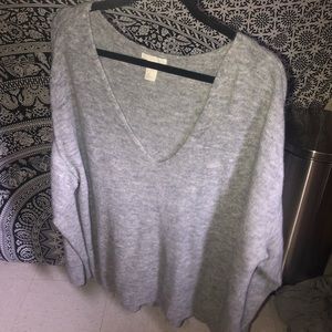 Gray sweater!